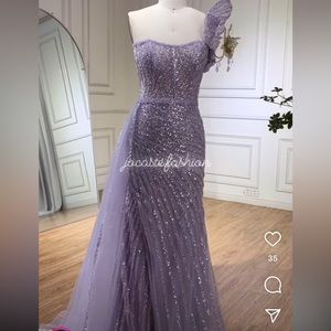 Custom Purple Dress